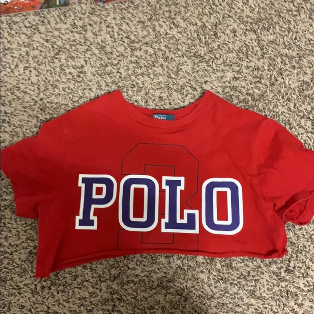 Polo crop top